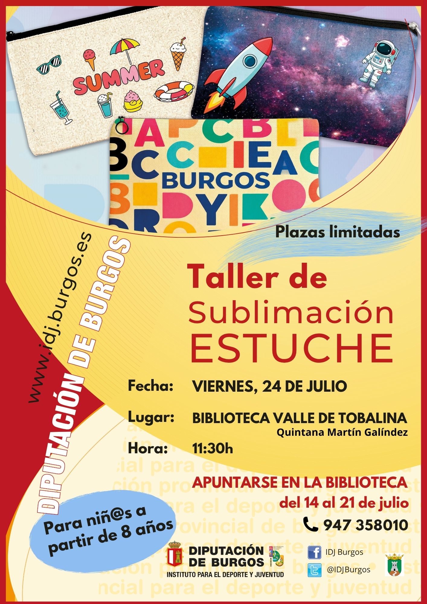 Taller de Sublimación estuche