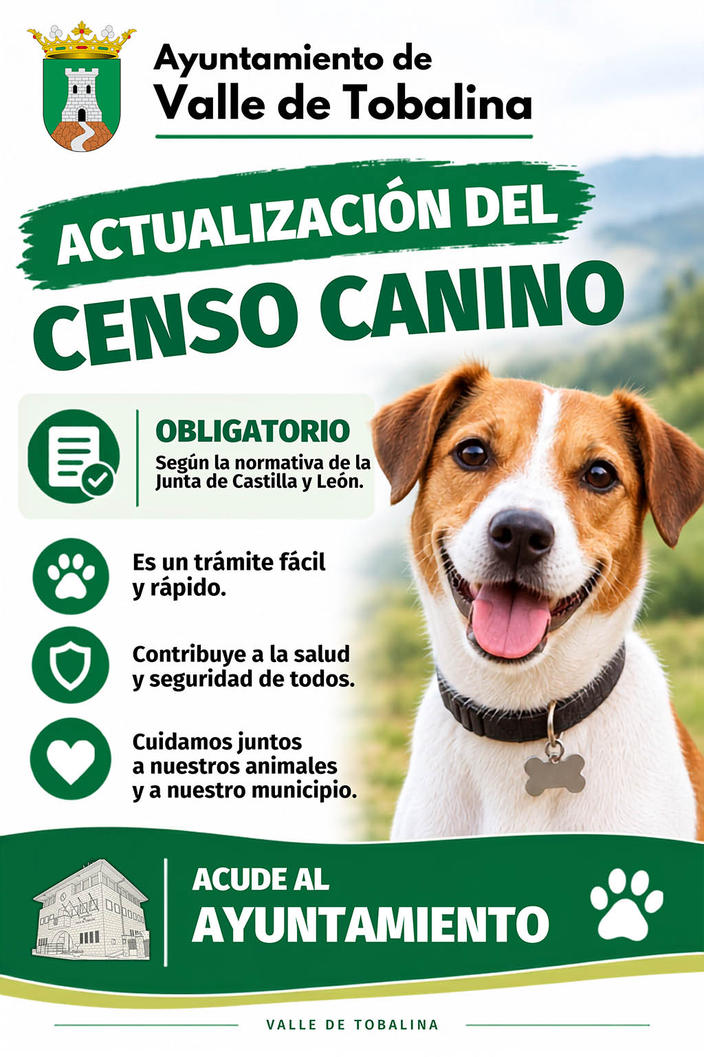 Actualización del Censo Canino