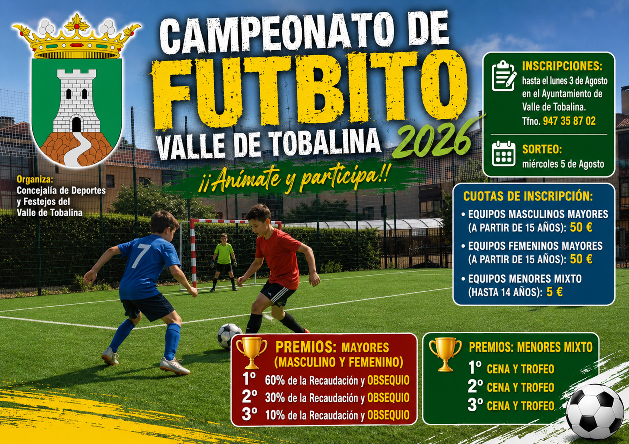 Campeonato de Futbito Valle de Tobalina 2026